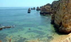 Kste an der Algarve, Portugal