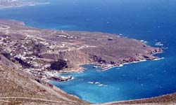 Blick auf die Kste in Kreta